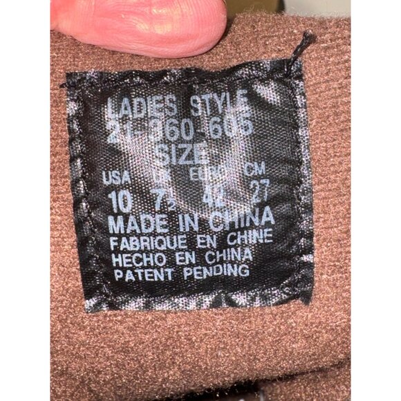 Roper Kiltie Horseshoe 217-360-605 Riding Boot Size 10 Hiking Western Cowgirl - Picture 10 of 14